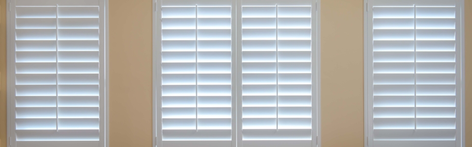 White Shutters Close Up